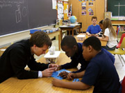 Student-teacher relationships found to improve students' success.